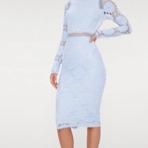 Pretty little thing lace bodycon dress